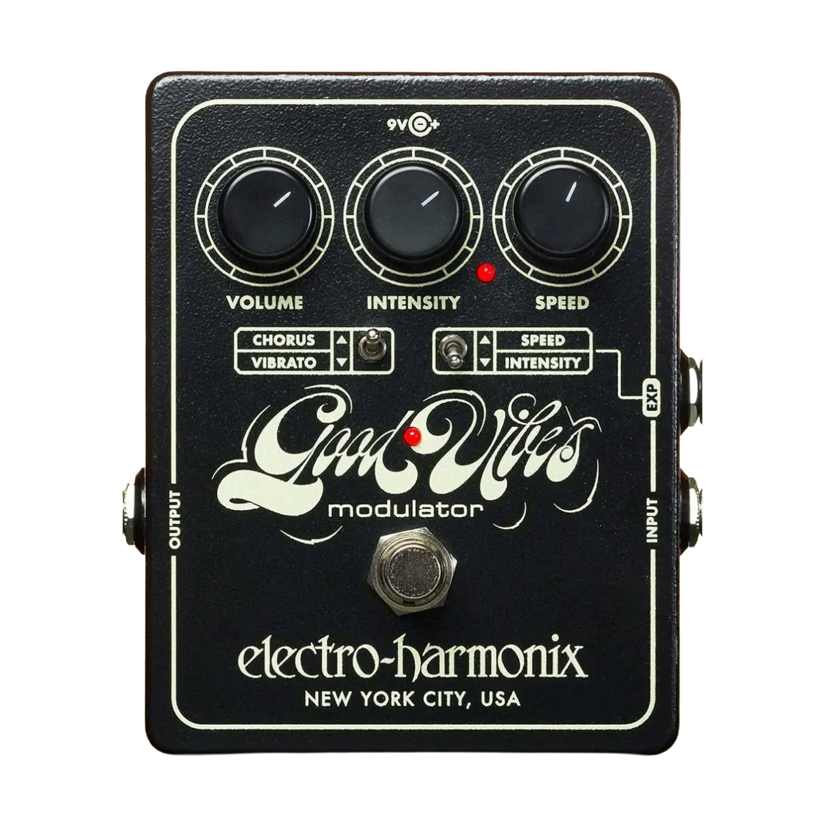 Electro-Harmonix Good Vibes, Analog Modulator Pedal