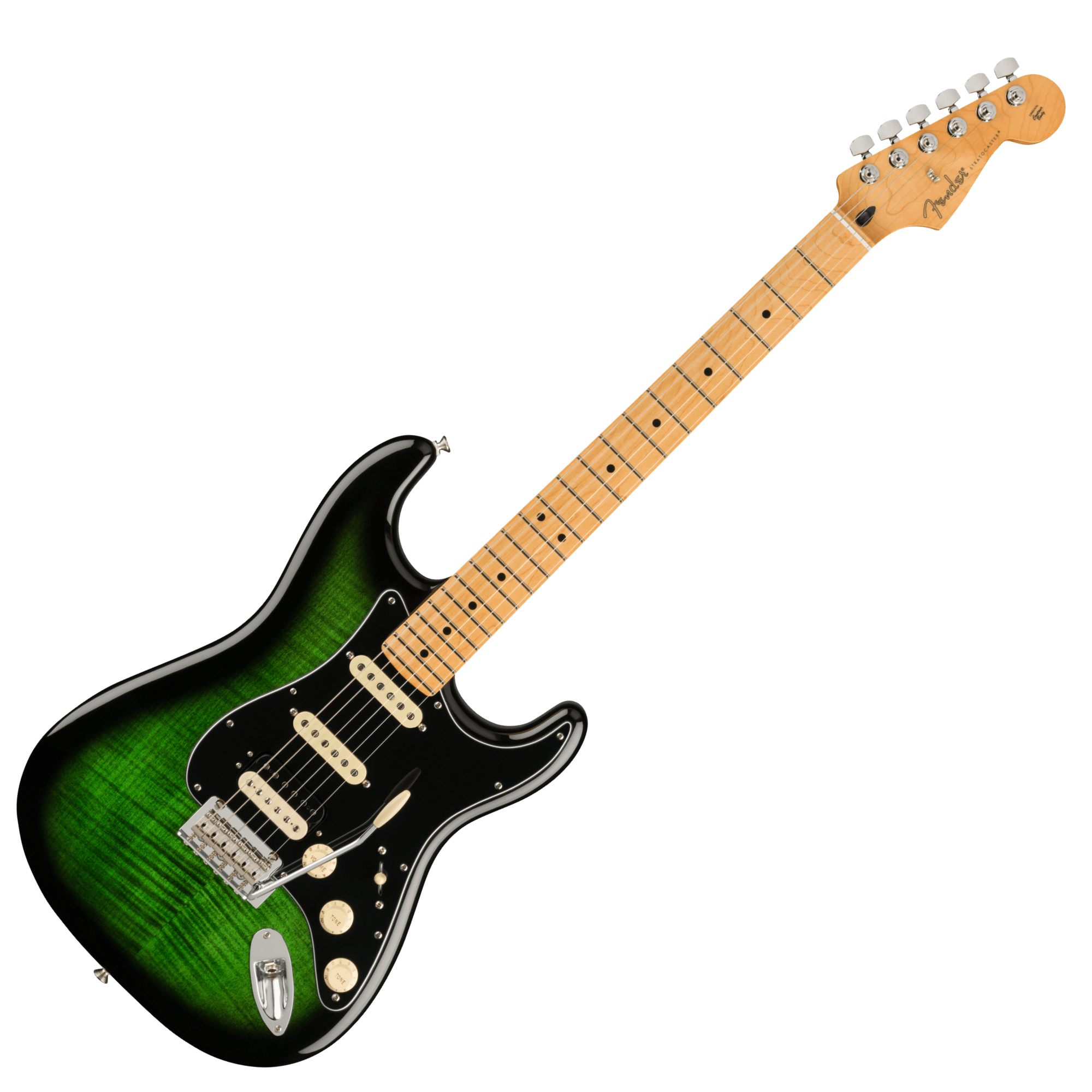Fender Limited Edition Player Stratocaster® HSS Plus Top, Maple Fingerboard, Green Burst