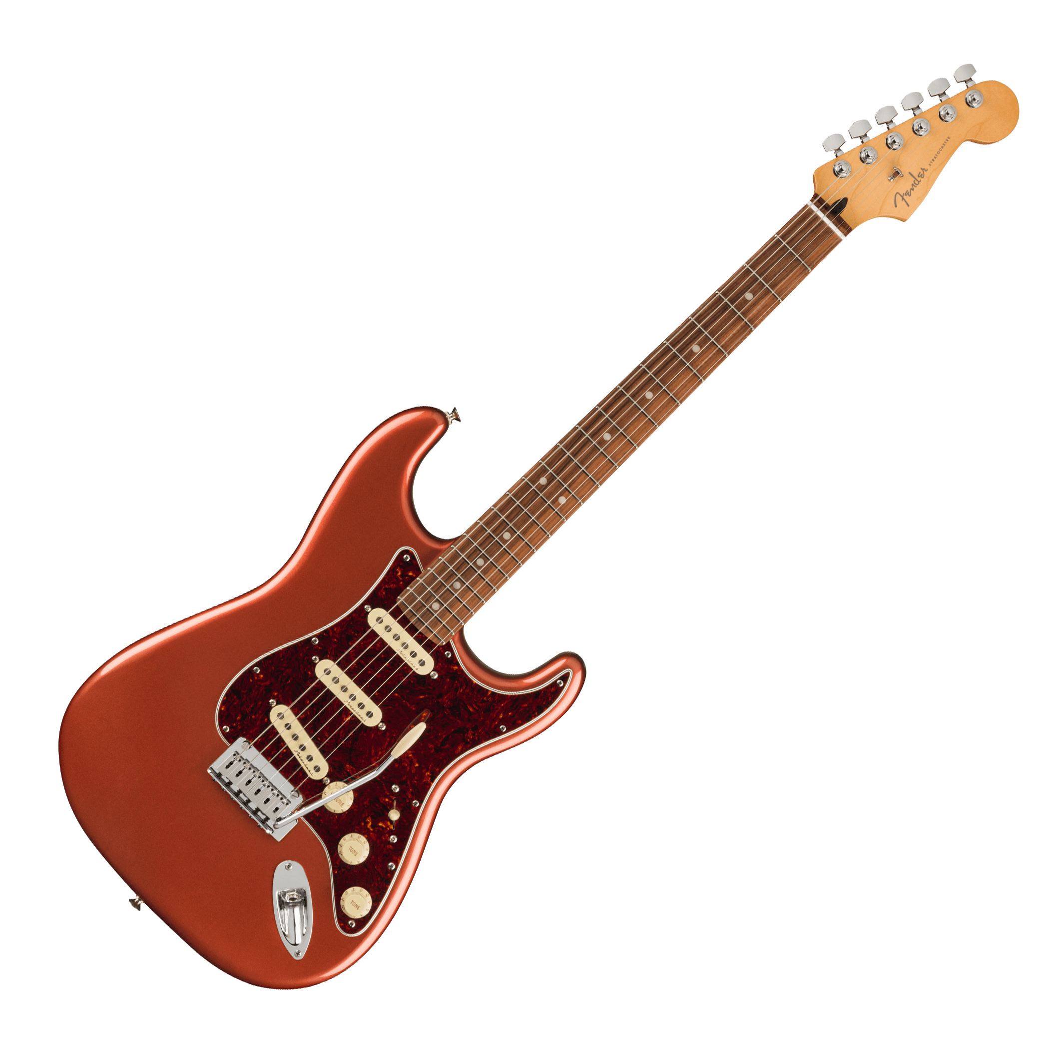 Fender Player Plus Stratocaster®, Aged Candy Apple Red