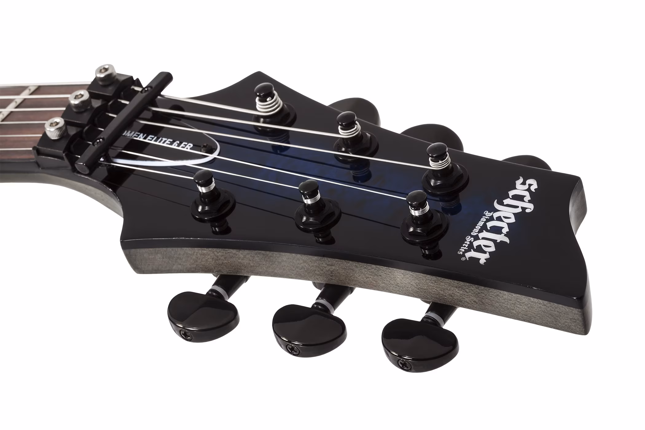 Schecter Omen Elite-6 Floyd Rose, Blue Burst - Image 4