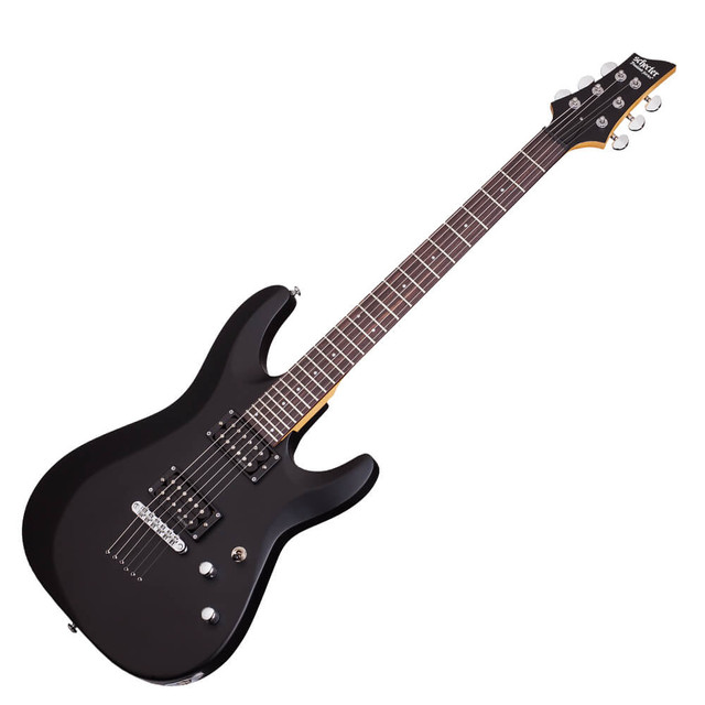 Schecter C-6 Deluxe, Satin Black