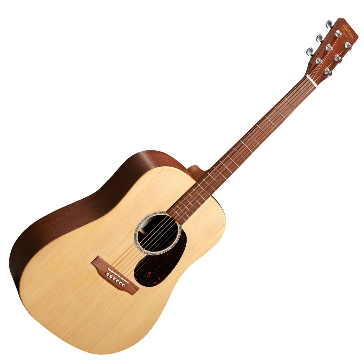 Martin D-X2E Electro Acoustic Guitar, Sitka Top/Mahogany B&S