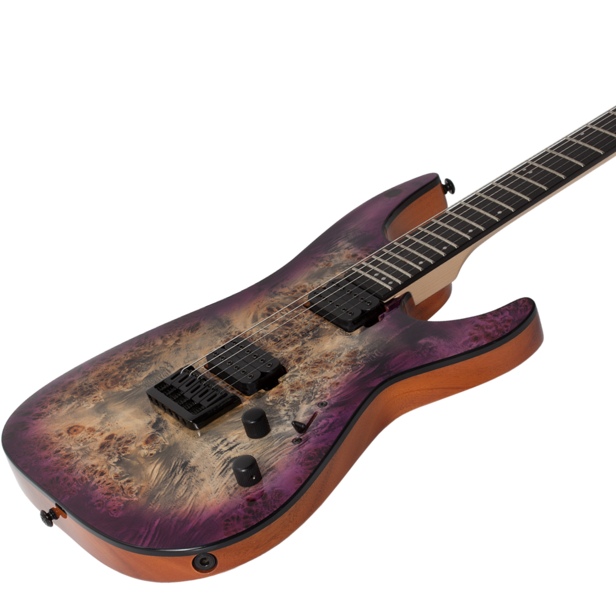 Schecter C-6 Pro, Aurora Burst - Image 2