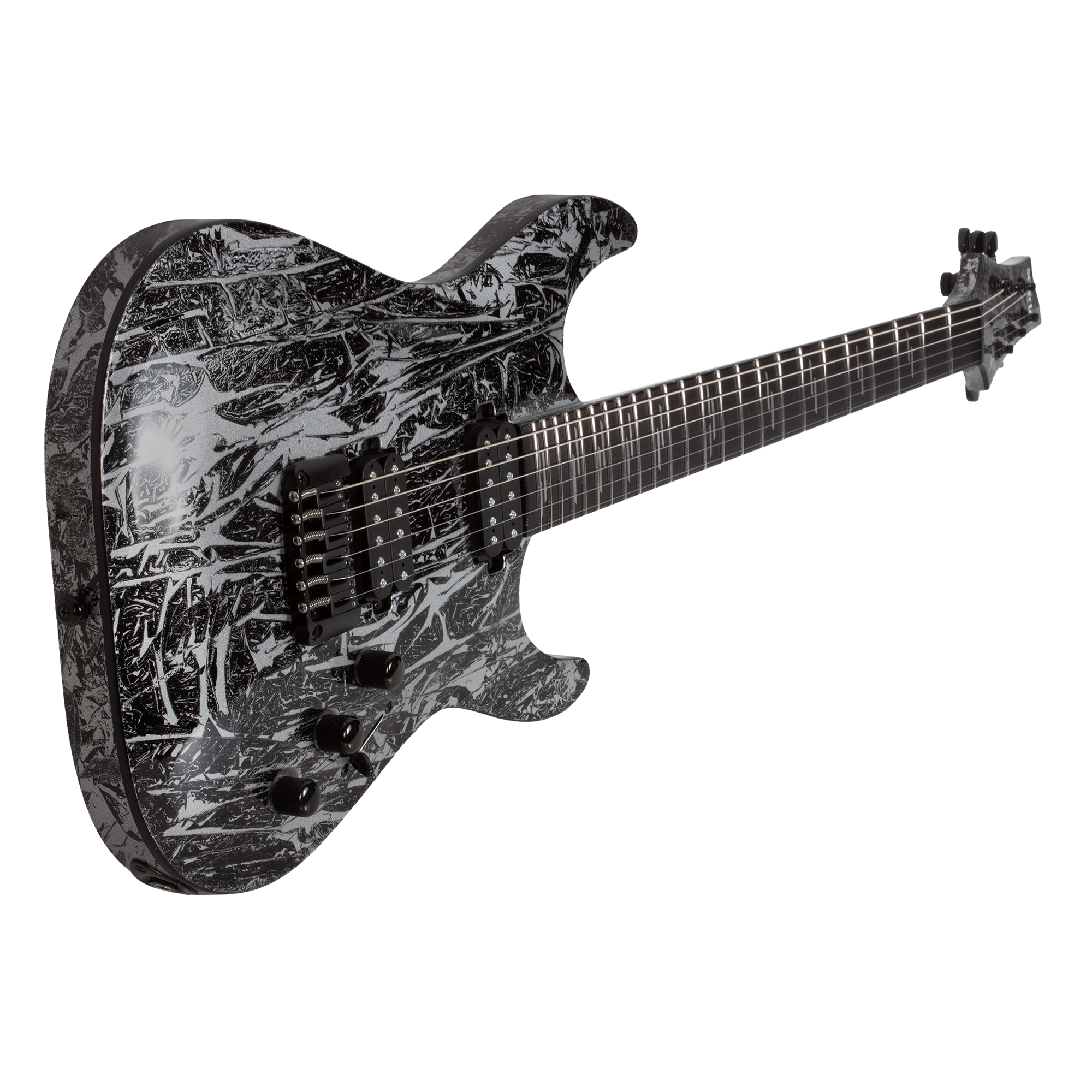 Schecter C-1 Silver Mountain - Image 3