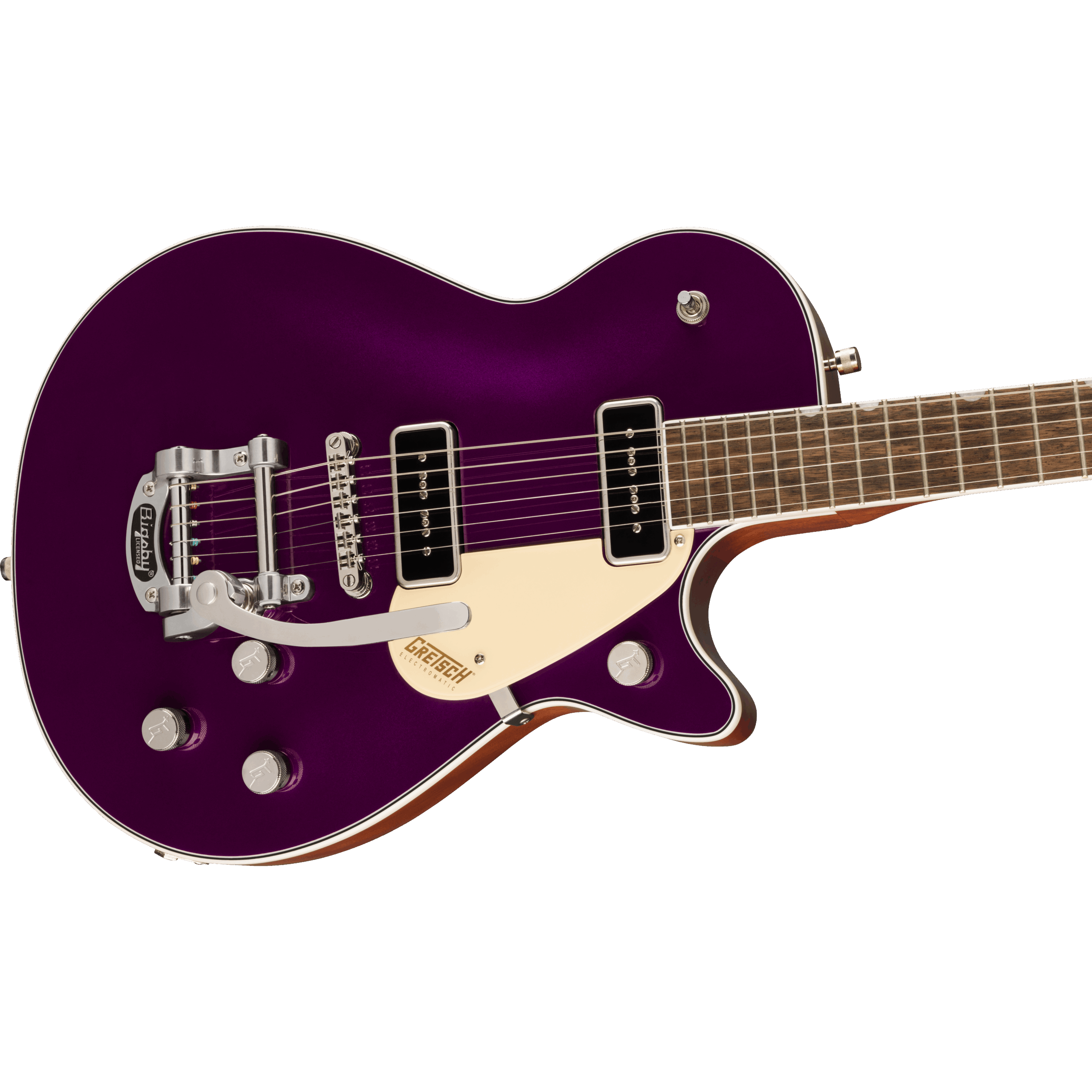 Gretsch G5210T Jet Two with Bigsby, Metallic Amethyst - Image 4