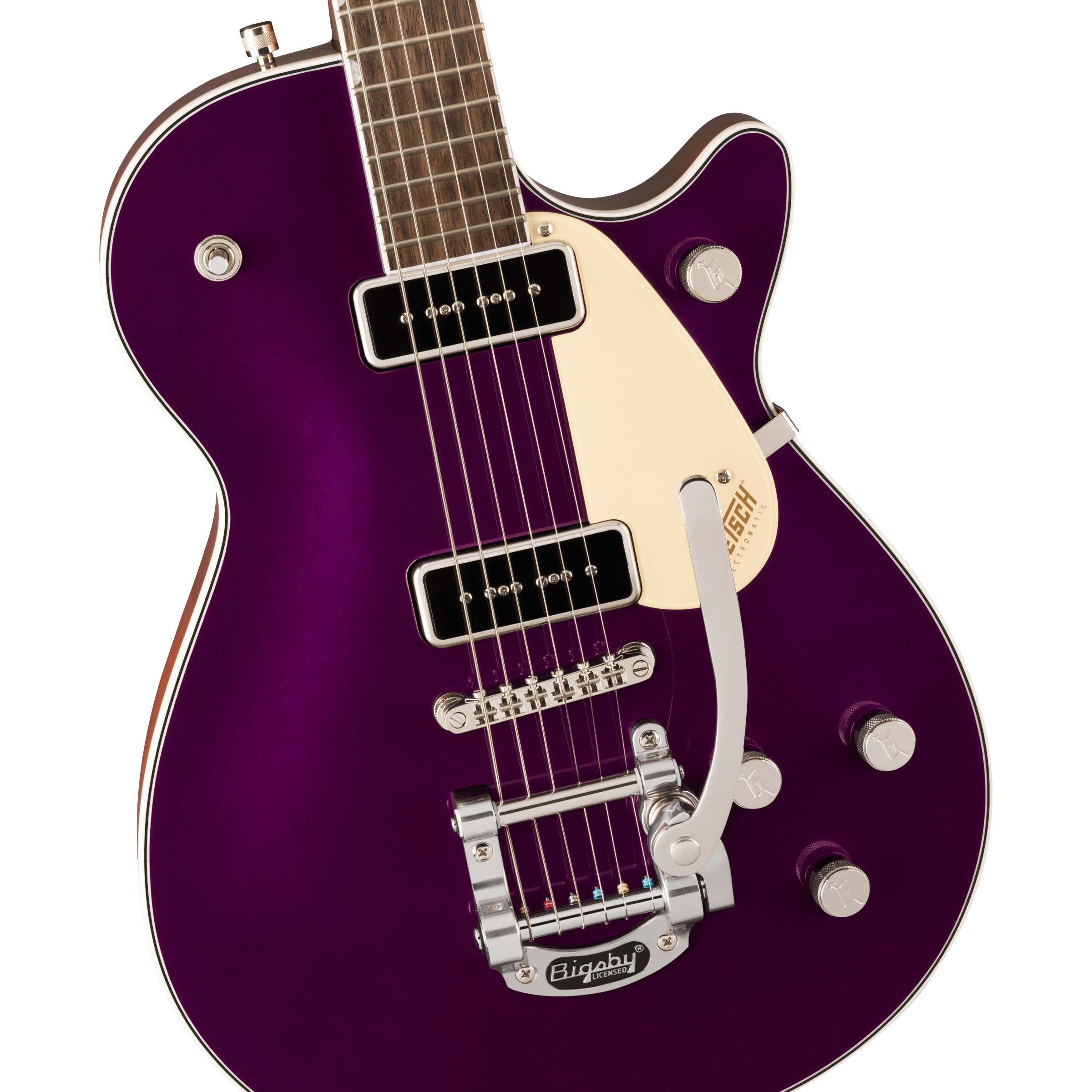 Gretsch G5210T Jet Two with Bigsby, Metallic Amethyst - Image 3