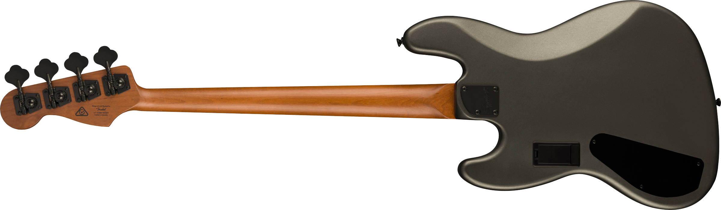 Squier - Contemporary Active Jazz Bass, Gun Metal Metallic - Image 2