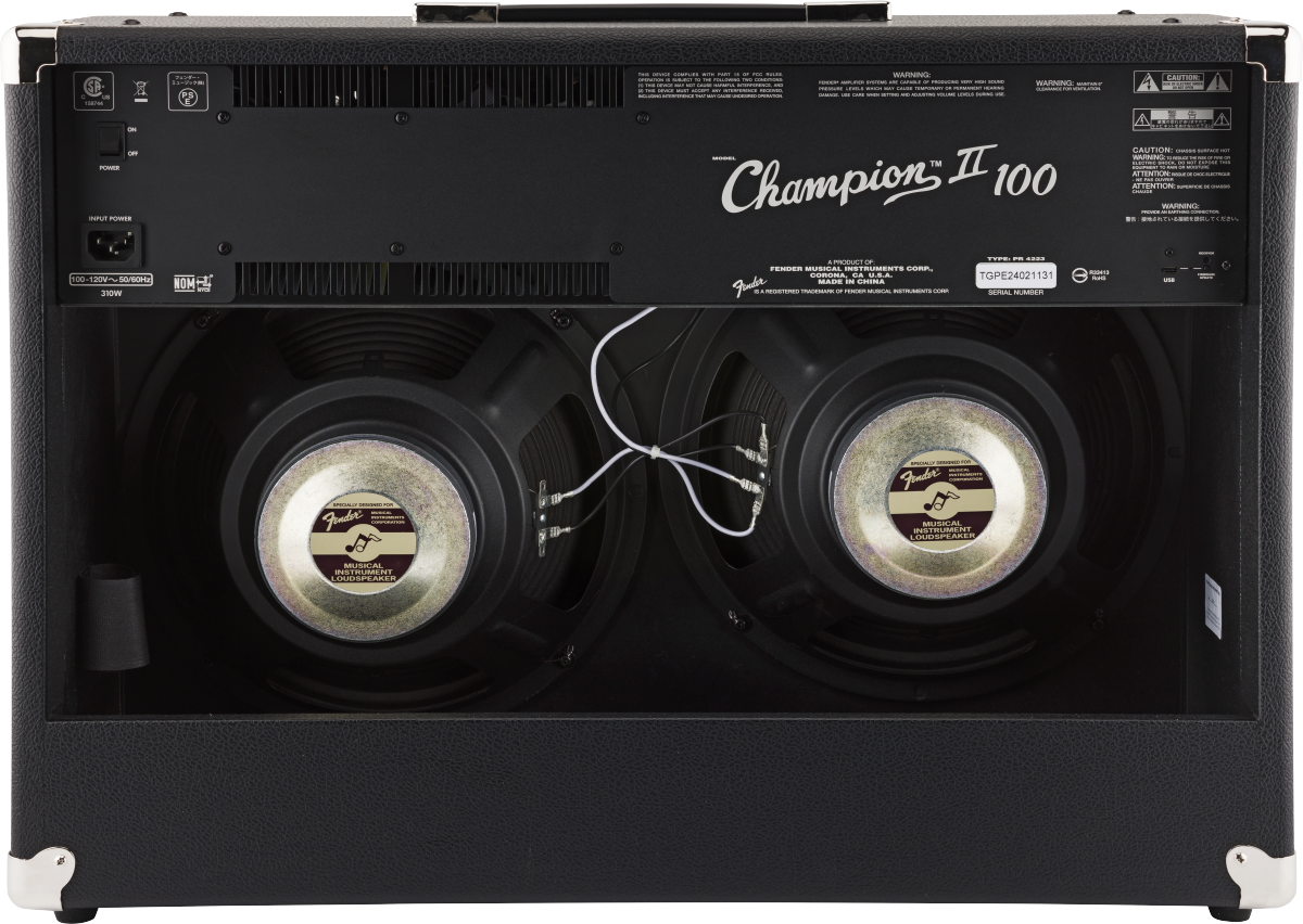 Fender Champion II 100 Guitar Amplifier - Image 2