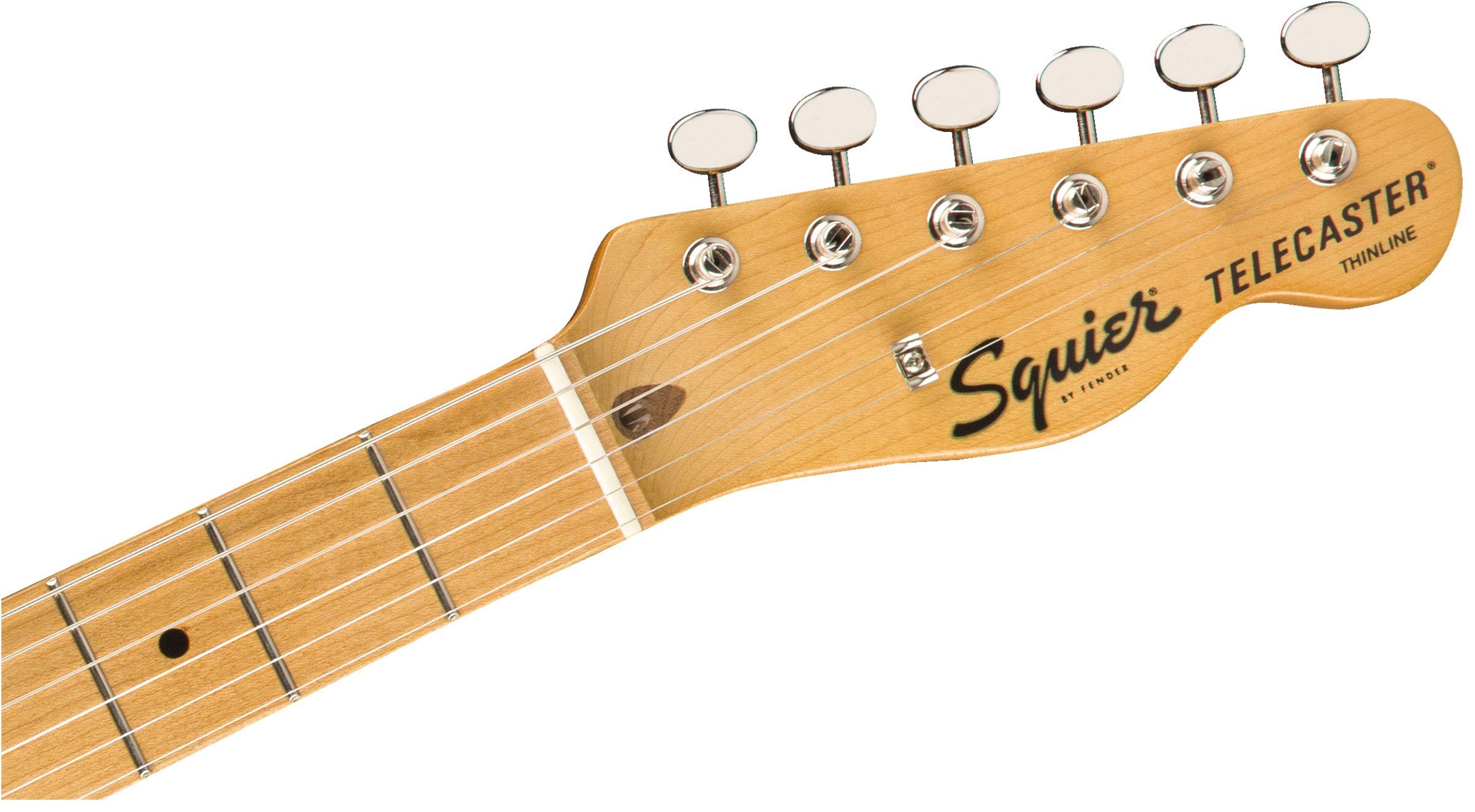 Squier Classic Vibe, 70s Telecaster® Thinline, Natural, Pearl Pickgaurd - Image 5