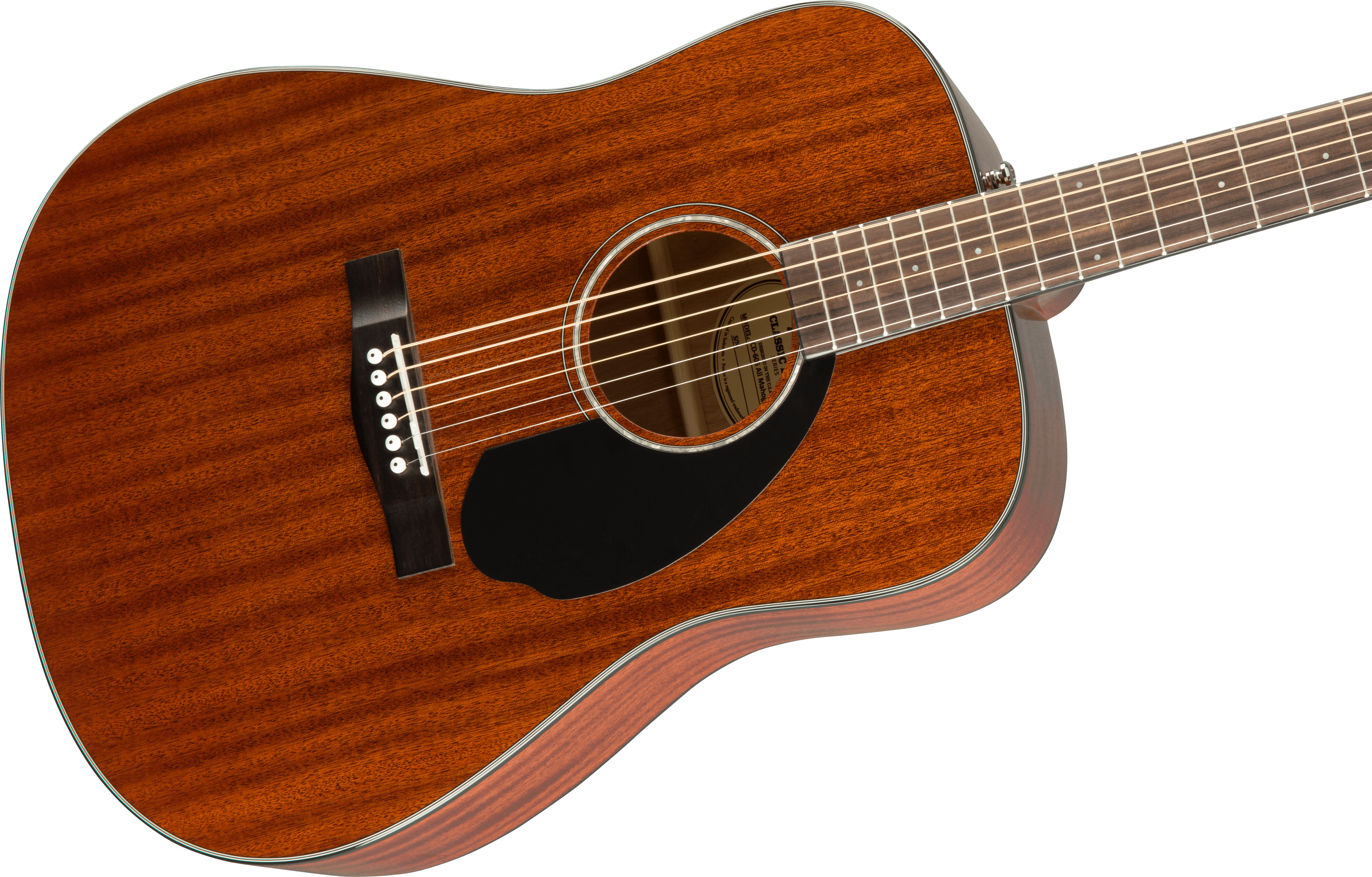 Fender CD-60 All Mahogony Acoustic Guitar - Image 5