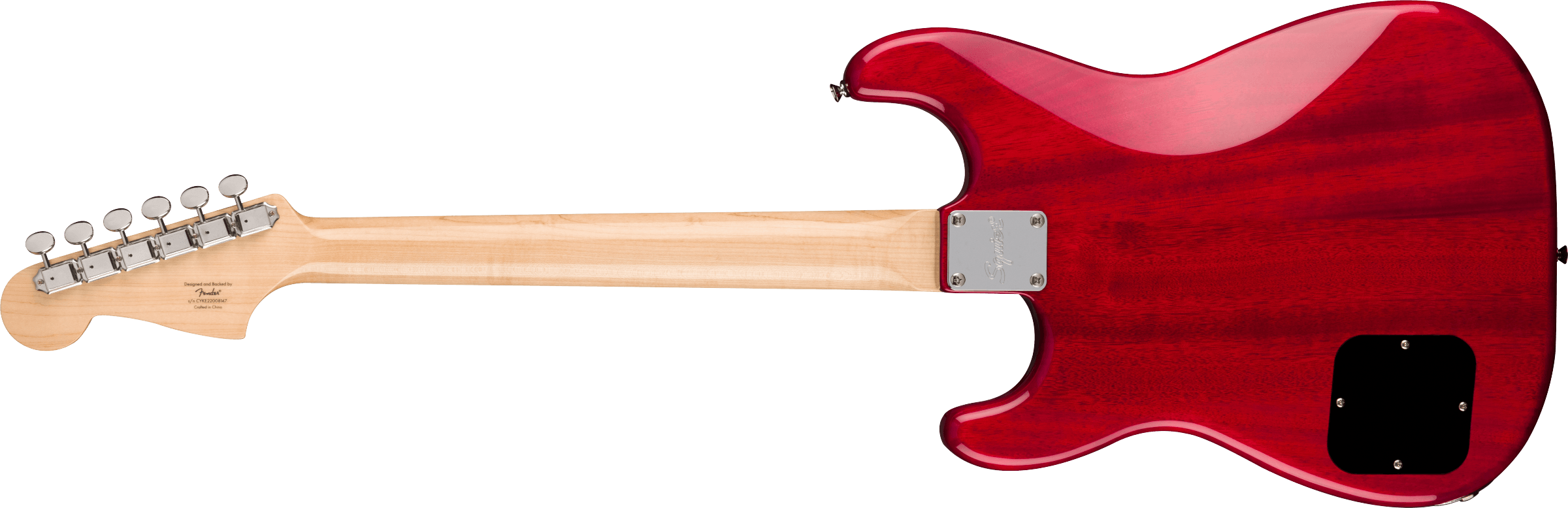 Squier Paranormal, Stratosonic, Crimson Trans Red - Image 2
