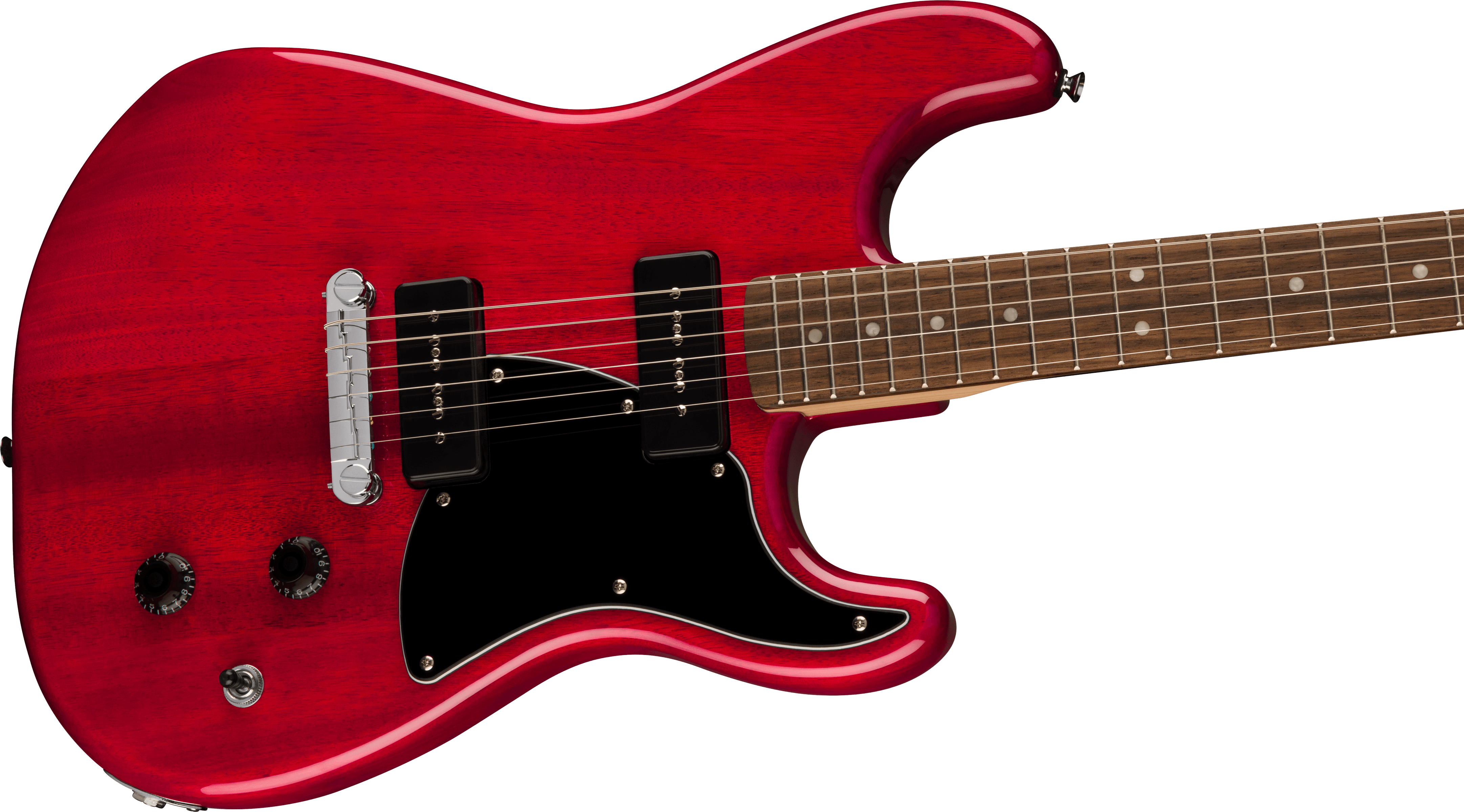 Squier Paranormal, Stratosonic, Crimson Trans Red - Image 4