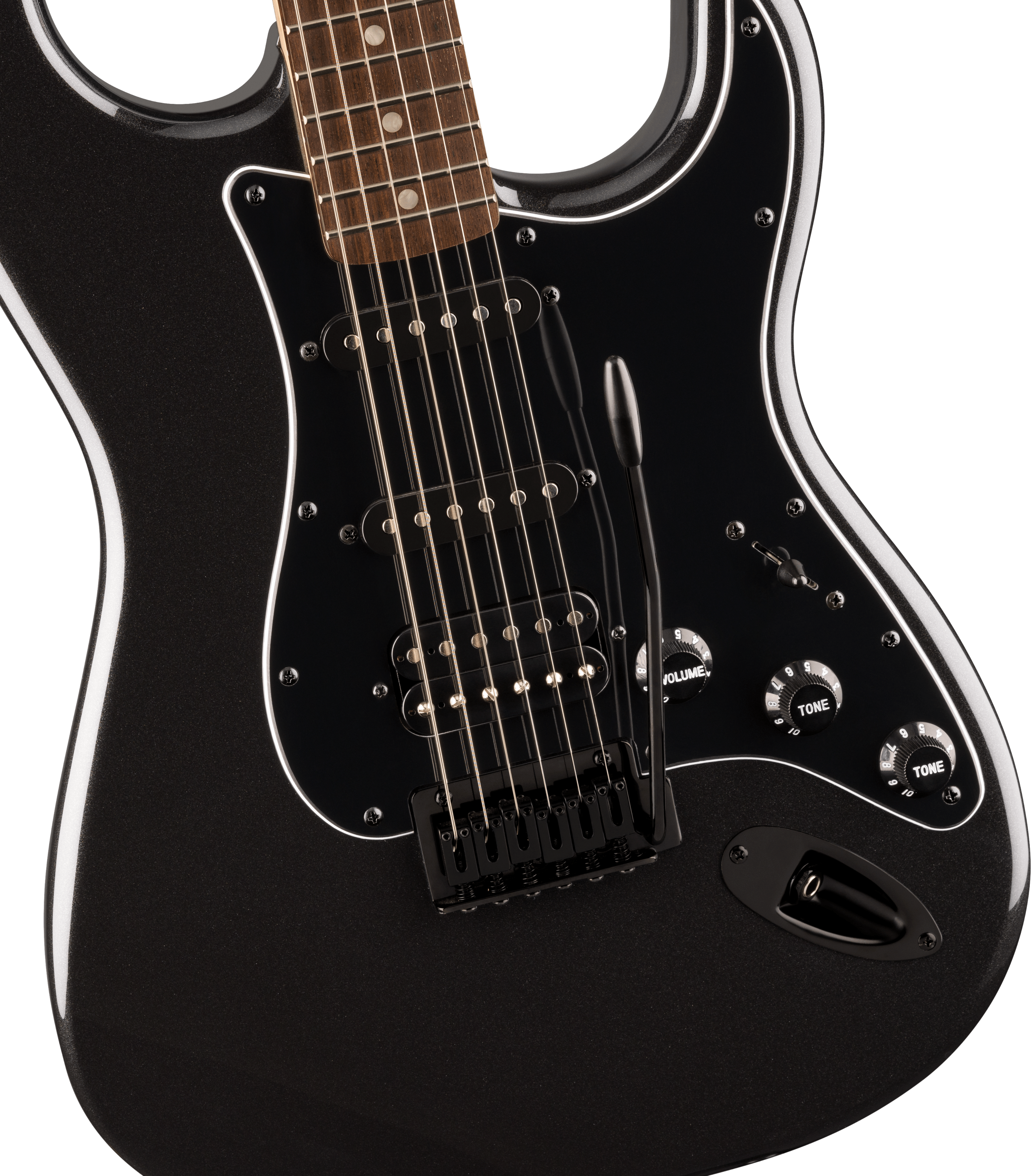Squier - Affinity Strat, FSR, Metallic Black, HSS - Image 3