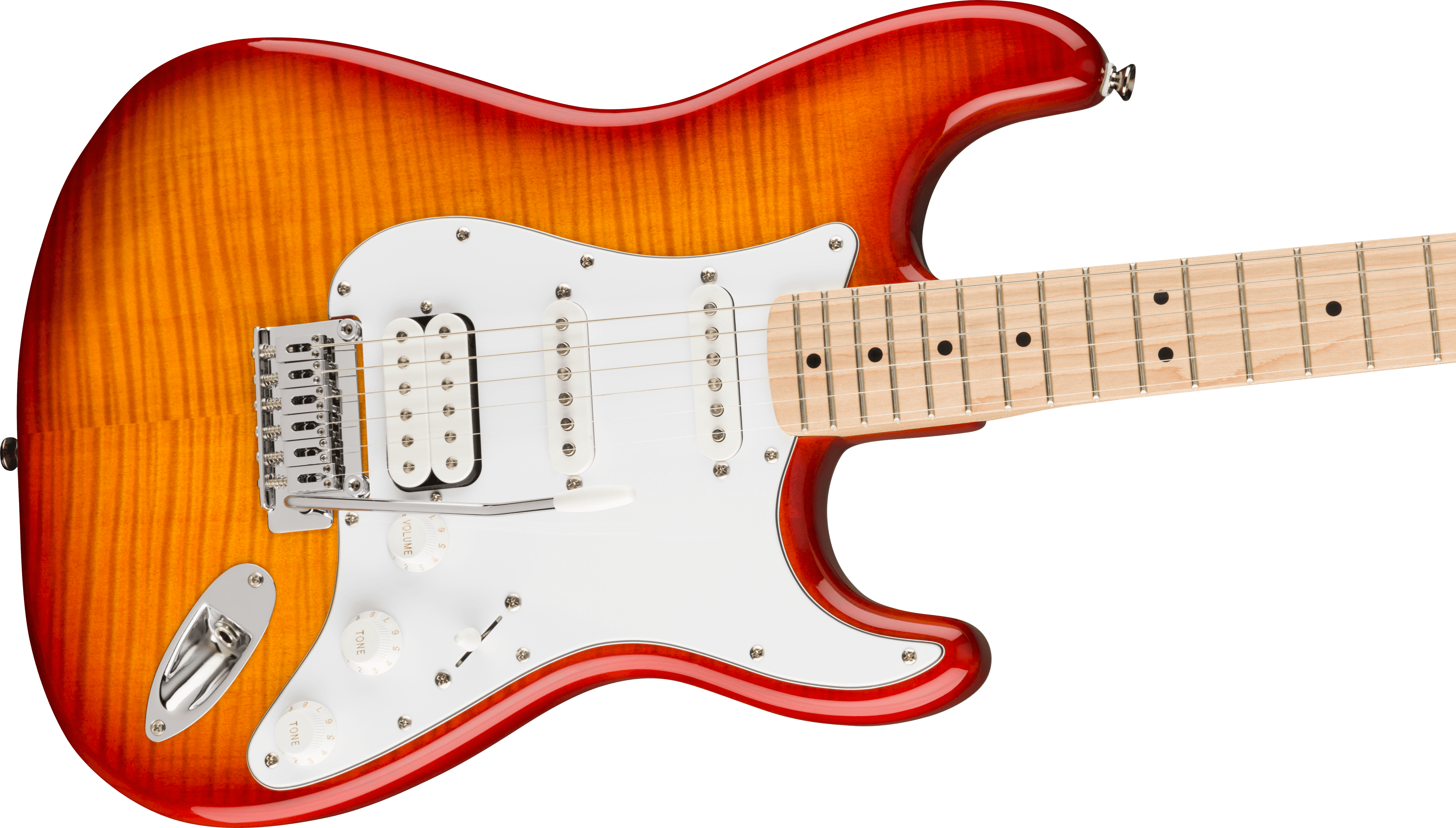 Squier - Affinity Strat, HSS, Sienna sunburst - Image 4