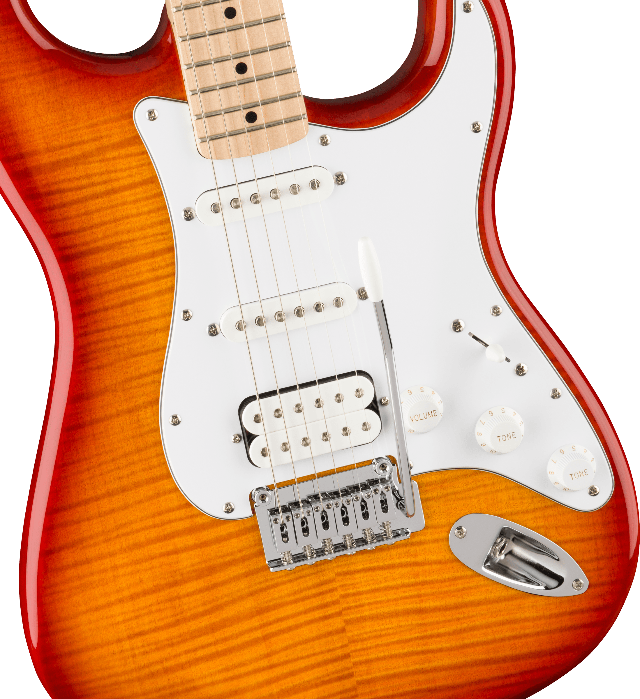 Squier - Affinity Strat, HSS, Sienna sunburst - Image 3