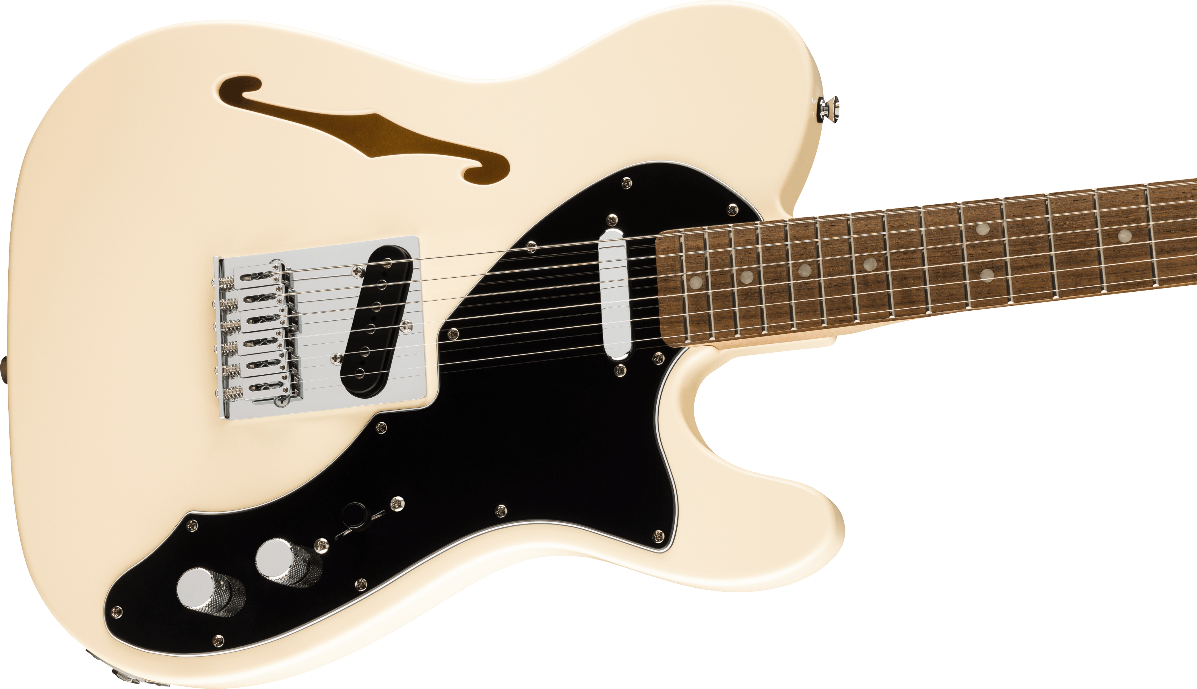 Squier - Affinity Telecaster Thinline, Olympic White - Image 4
