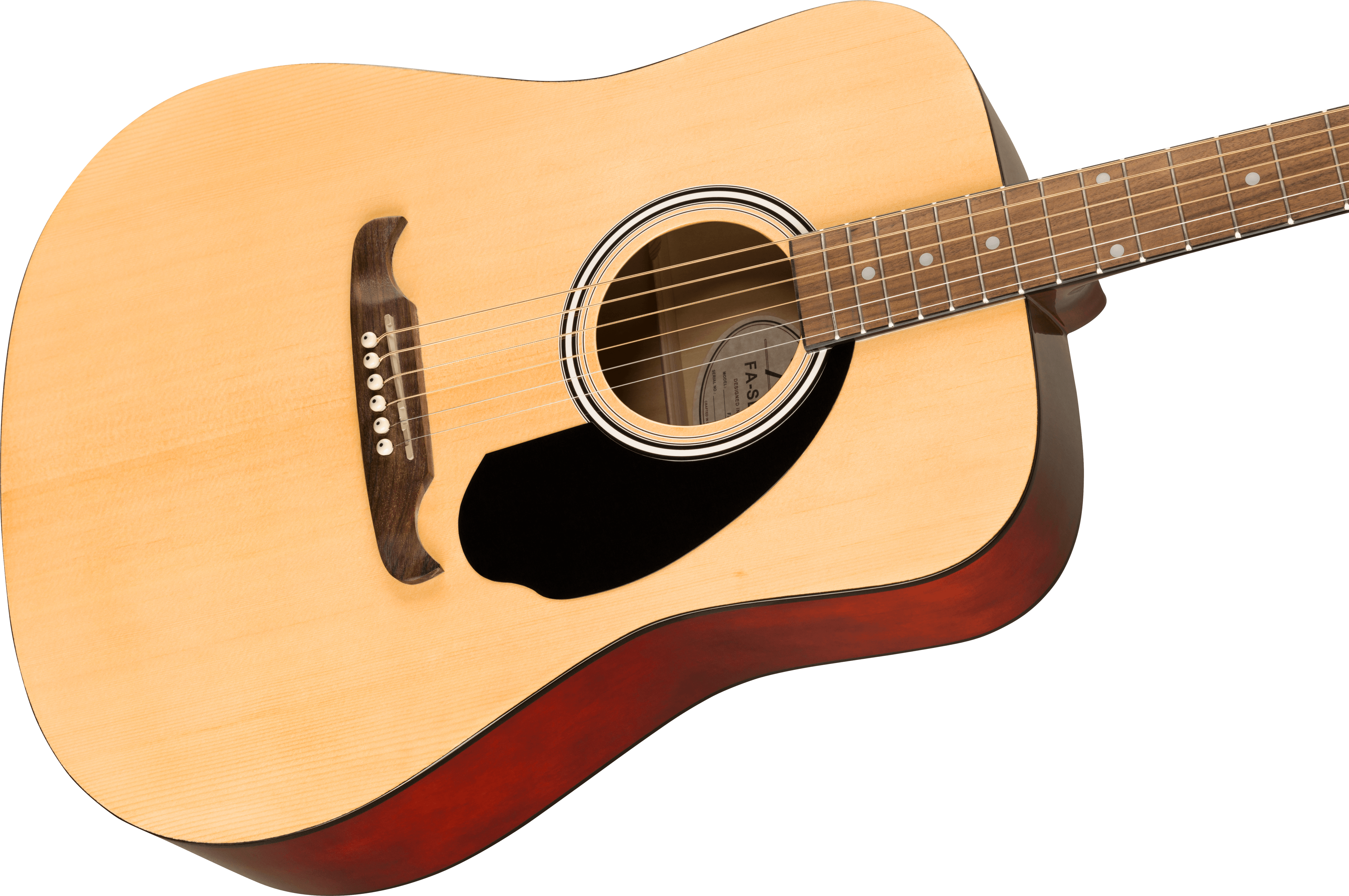 Fender FA-125 Dreadnaught Natural with Bag! - Image 5