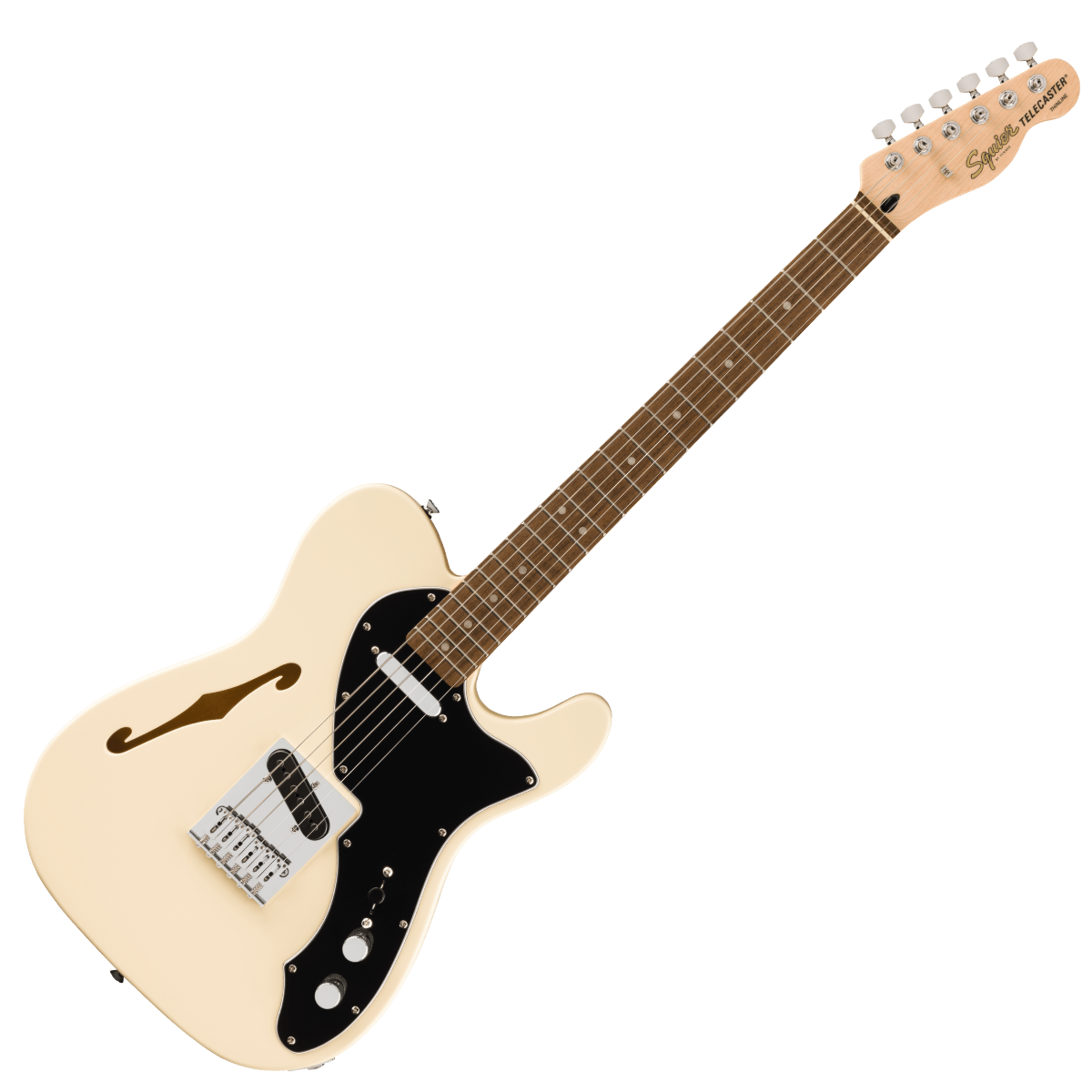 Squier - Affinity Telecaster Thinline, Olympic White