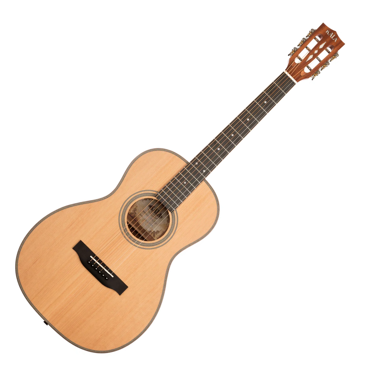 Kala Parlour Guitar, Cedar Top, With Bag