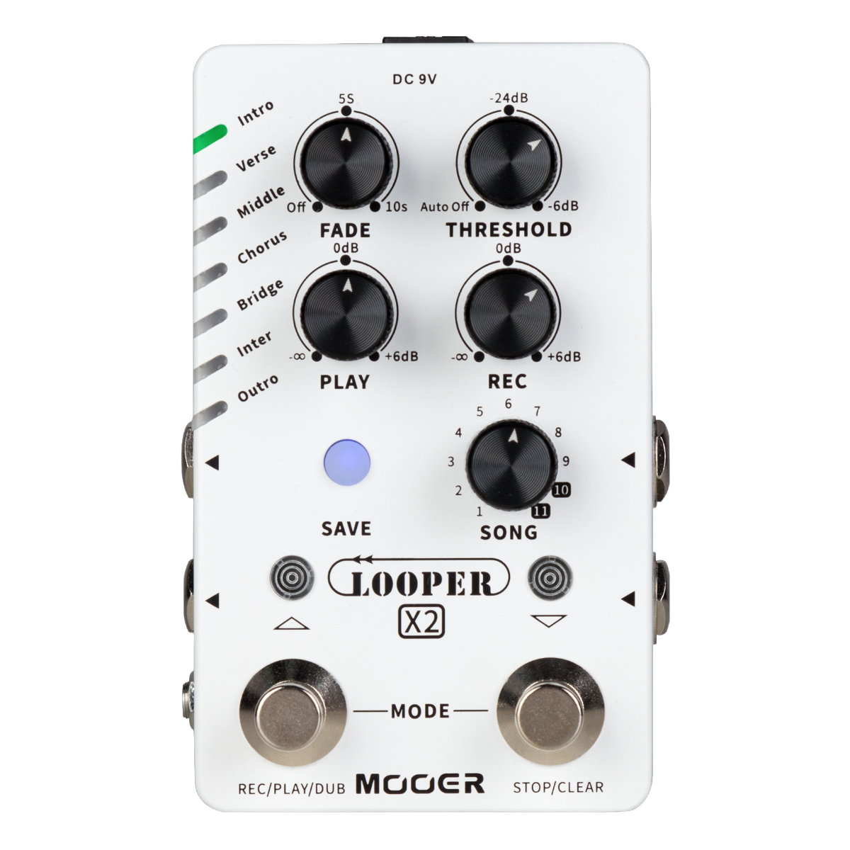 Mooer X2 Looper Pedal