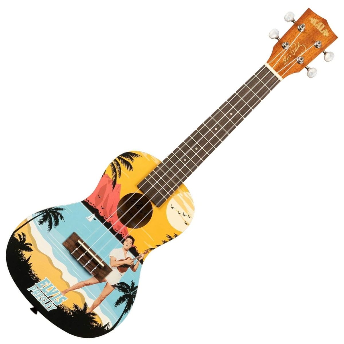 Kala Elvis ukulele Blue Hawaii
