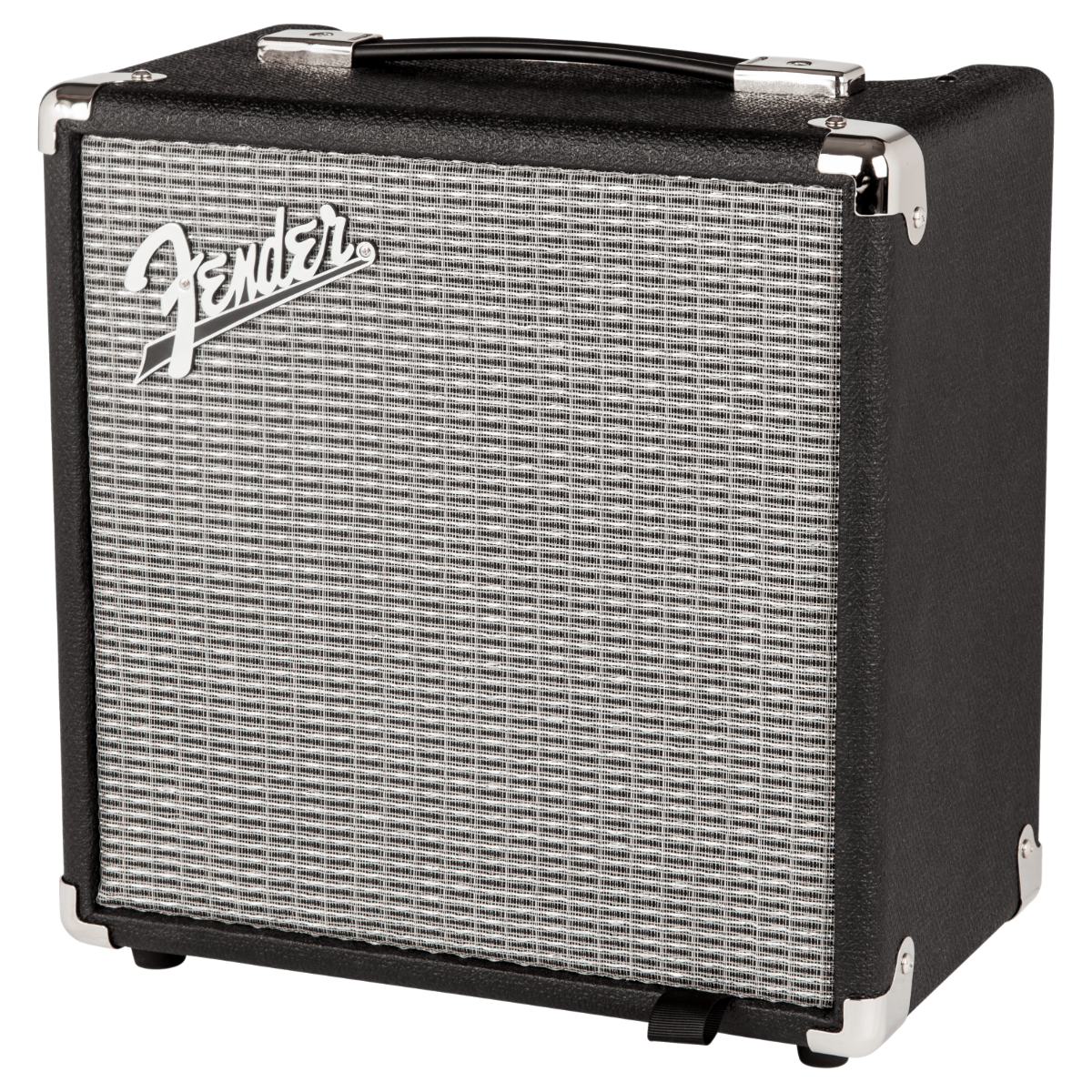 Fender Rumble 15 Bass Amplifier, Black/Silver - Image 3