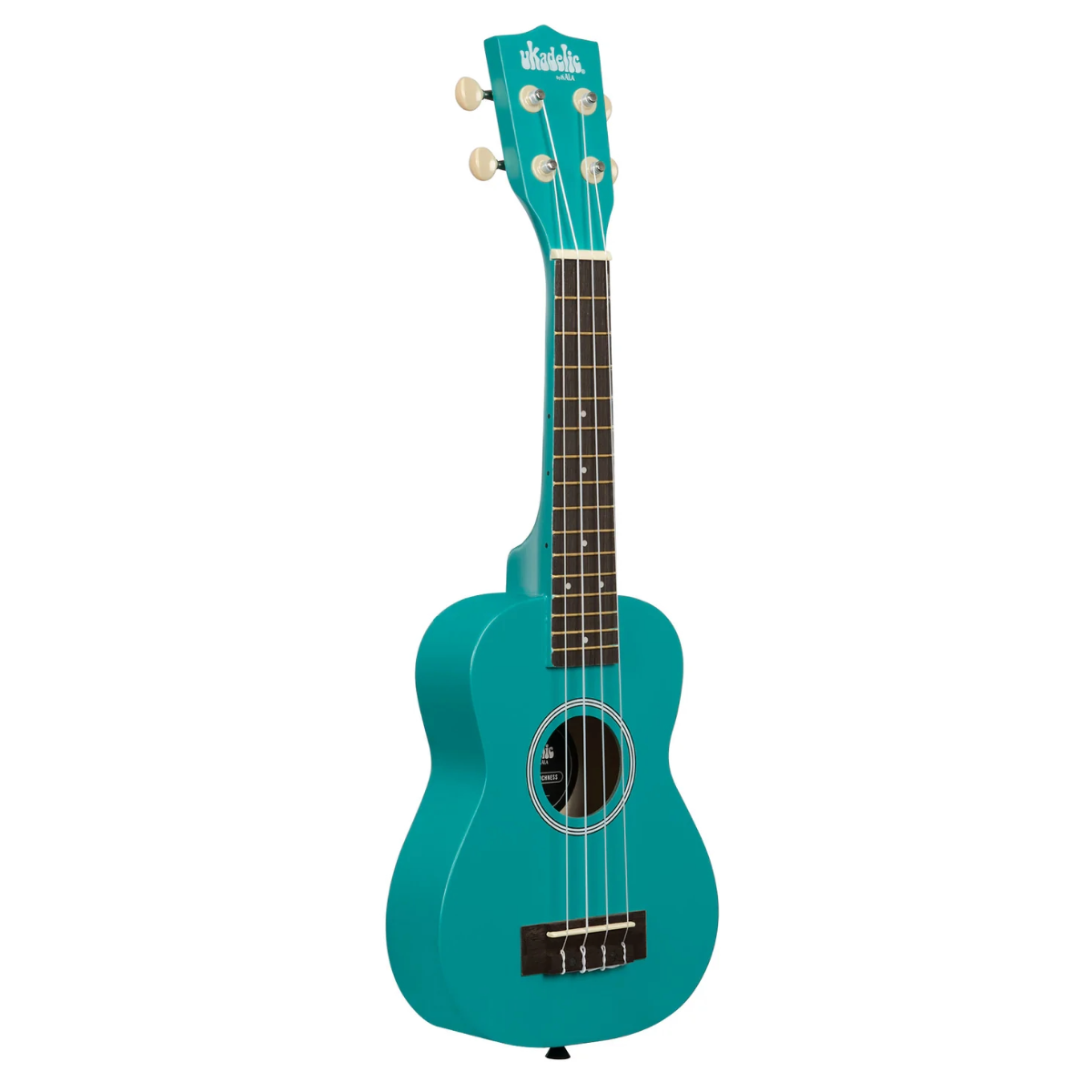 Kala Ukadelic Series Ukulele, Teal - Image 3