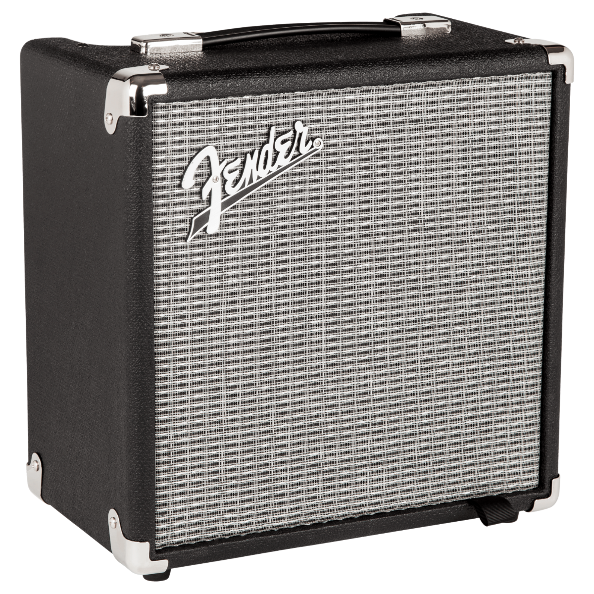 Fender Rumble 15 Bass Amplifier, Black/Silver - Image 4