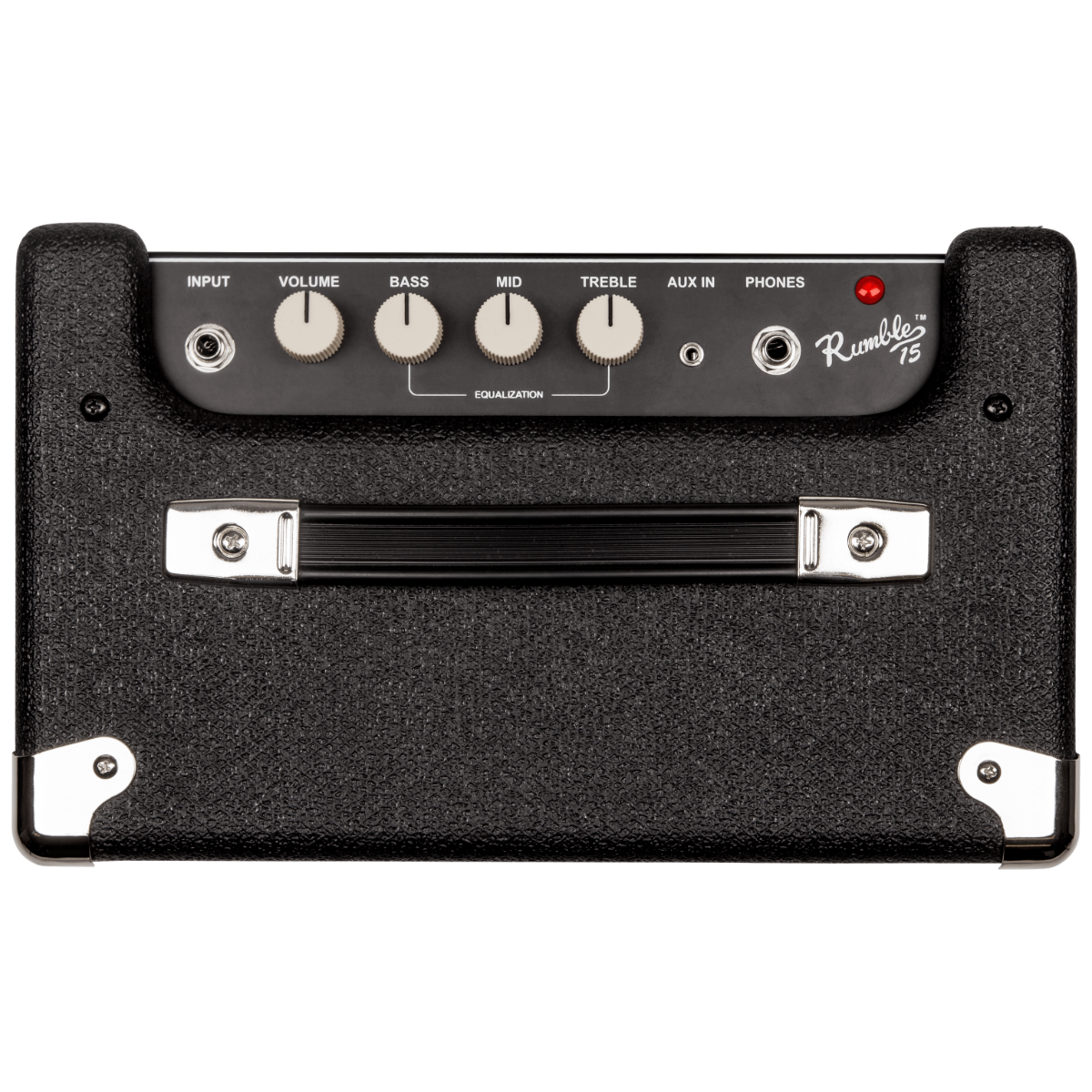 Fender Rumble 15 Bass Amplifier, Black/Silver - Image 5