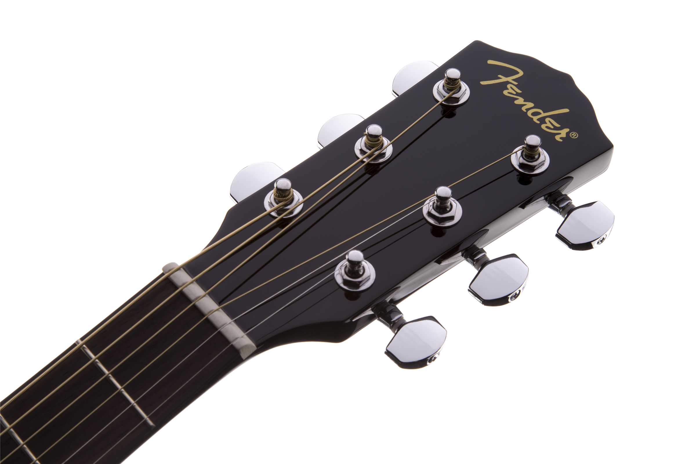 Fender CD-60 Dreadnought Acoustic Guitar, Black - Image 6