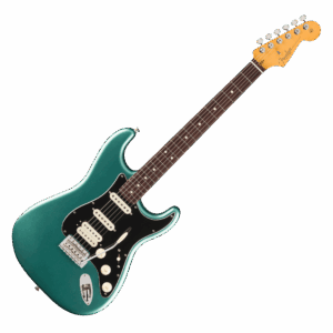 Fender American Professional Classic Stratocaster, Rosewood Neck, Faded Sherwood Green Metallic
