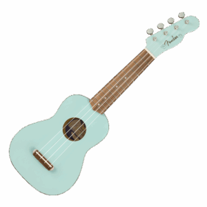 Fender Venice Soprano Ukulele, Daphne Blue