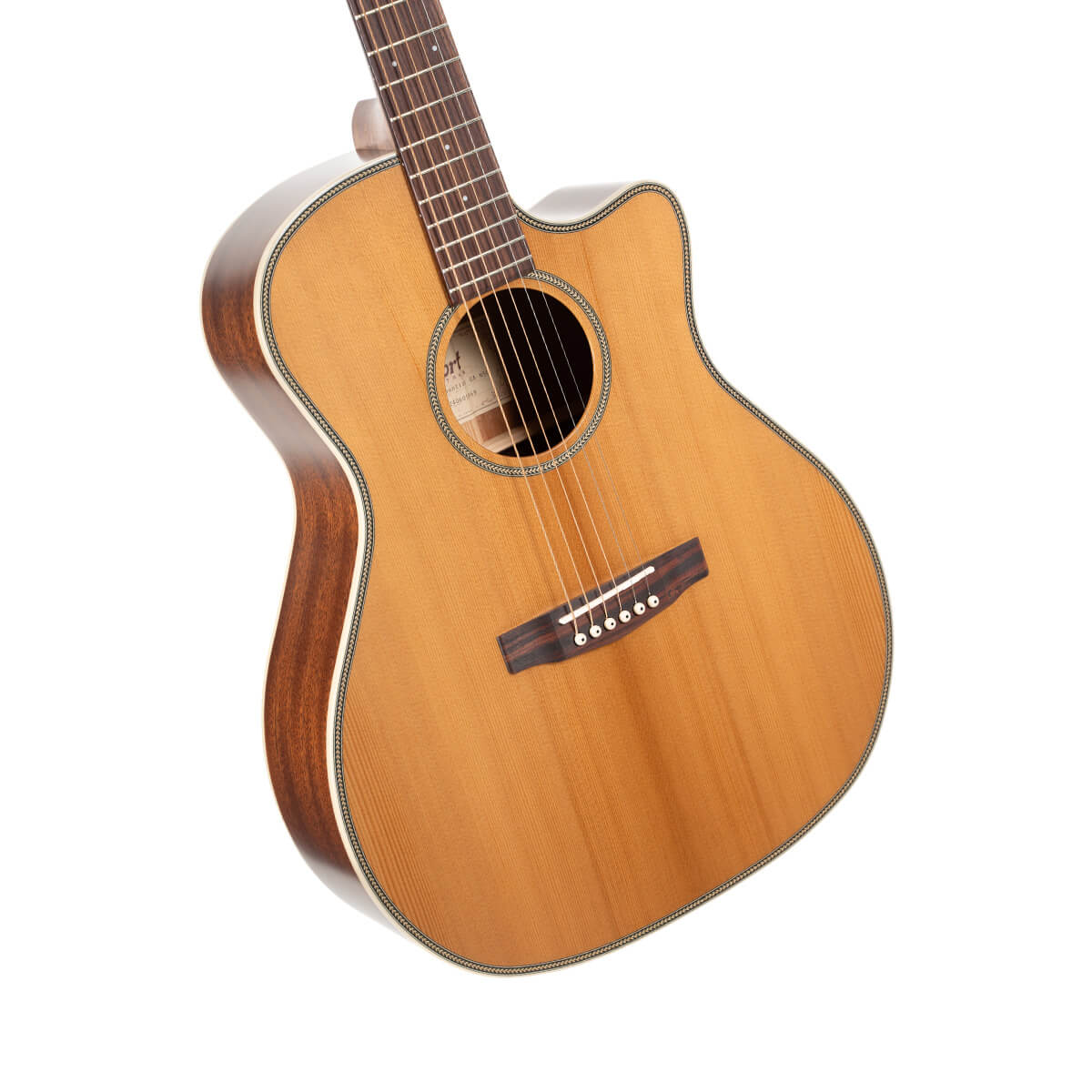 Cort Essence GA4, Electro Acoustic Guitar, Semi-Gloss, Natural Finish - Image 10