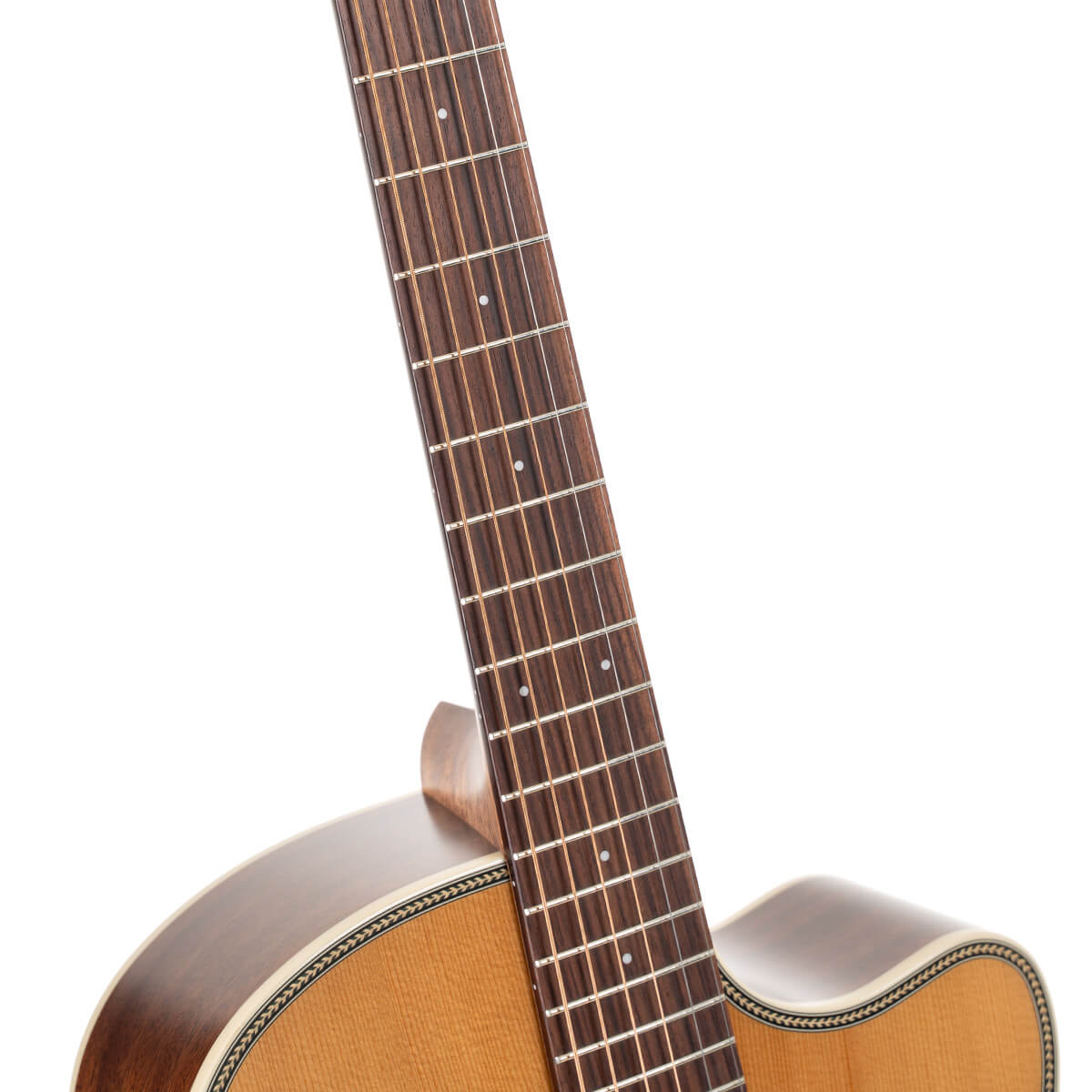 Cort Essence GA4, Electro Acoustic Guitar, Semi-Gloss, Natural Finish - Image 5