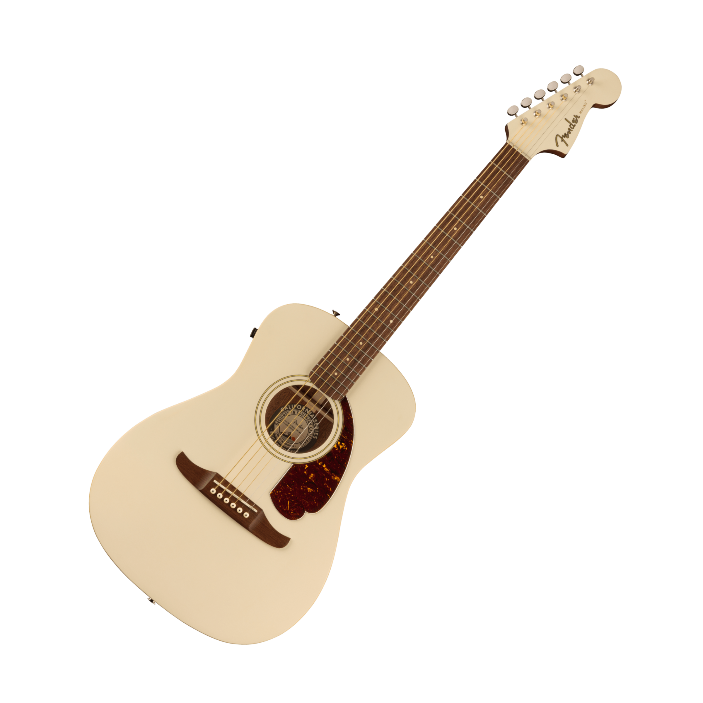 Fender Malibu Player Acoustic Guitar, Olympic White